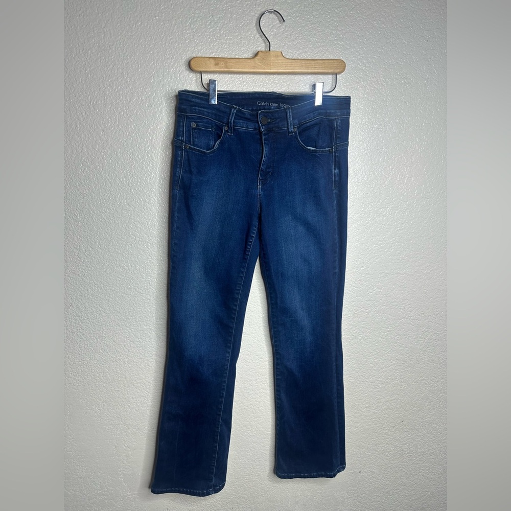 Calvin Klein Jeans Women’s Dark Blue Boot Cut Denim